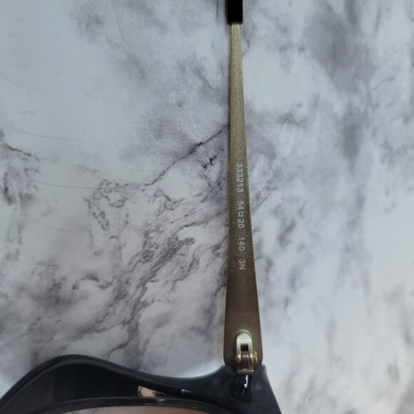 Michael Kors MK2078 (Cape Cod) Women's Sunglasses Black Gold Frame 54-20-140 - Picture 4 of 12